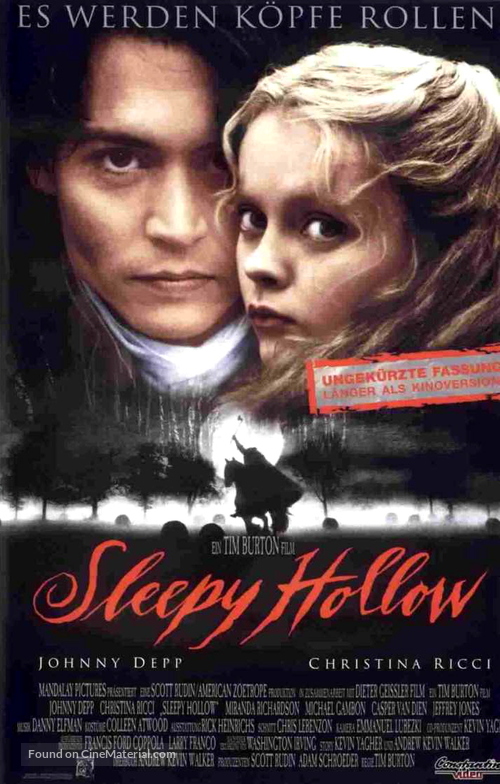 Sleepy Hollow - German Movie Cover