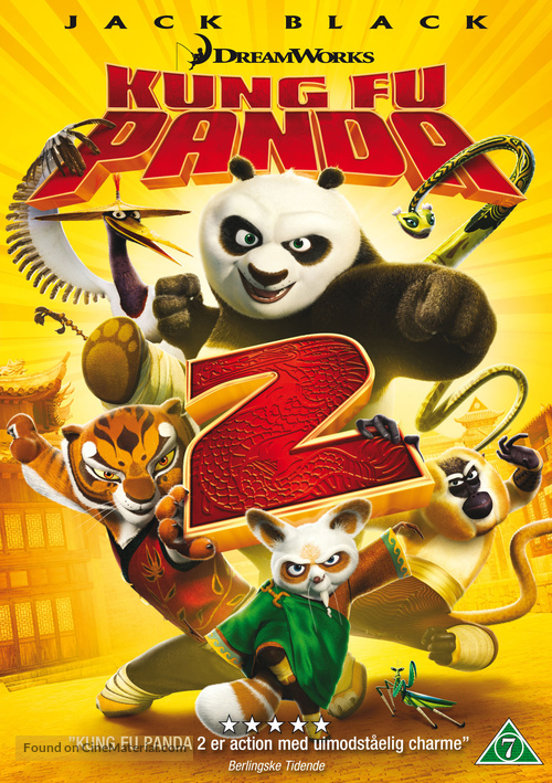 Kung Fu Panda 2 - Danish DVD movie cover