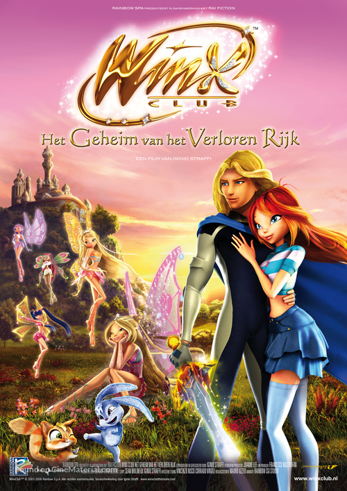 Winx club - Il segreto del regno perduto - Dutch Movie Poster