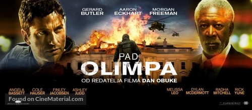 Olympus Has Fallen - Croatian Movie Poster