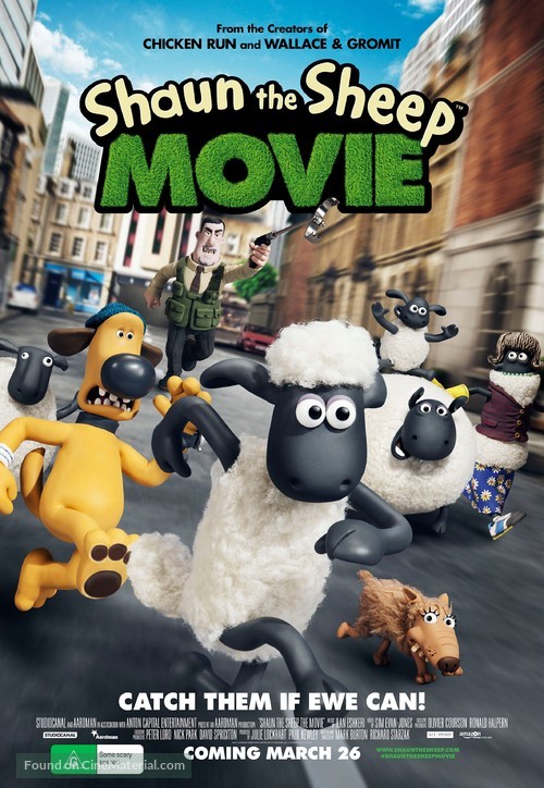 Shaun the Sheep - Australian Movie Poster