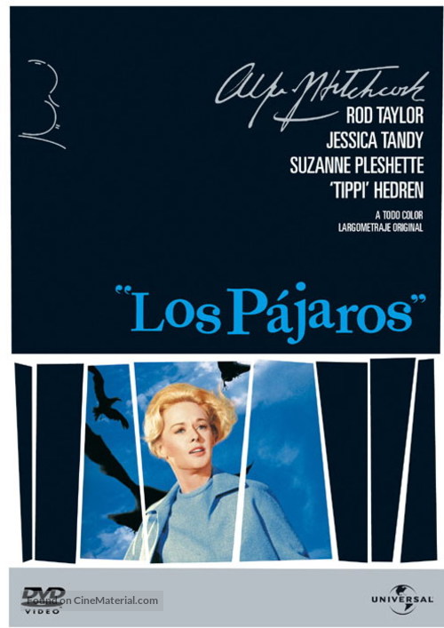 The Birds - Argentinian DVD movie cover