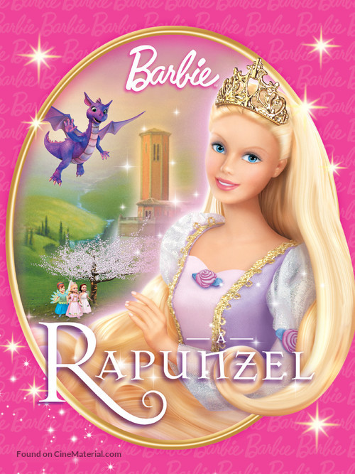 Barbie As Rapunzel - Brazilian Movie Cover