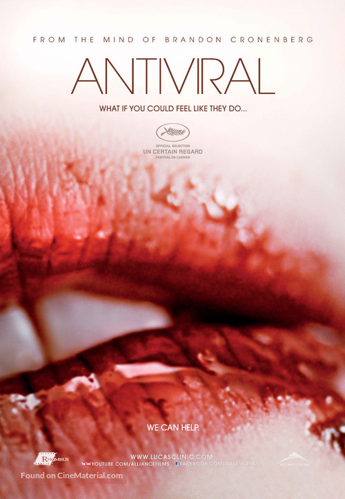 Antiviral - Canadian Movie Poster