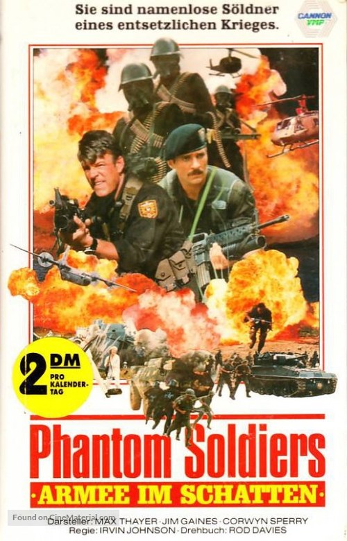 Phantom Soldiers - German Movie Cover