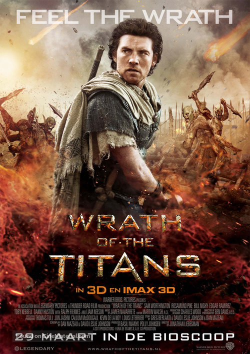 Wrath of the Titans - Dutch Movie Poster