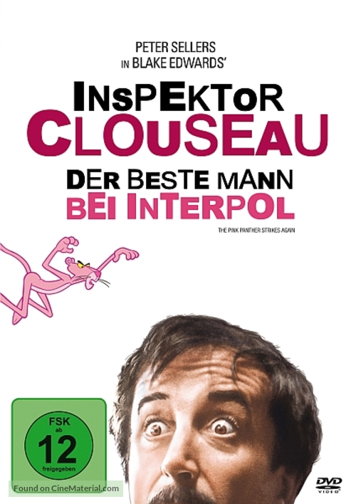 The Pink Panther Strikes Again - German Movie Cover
