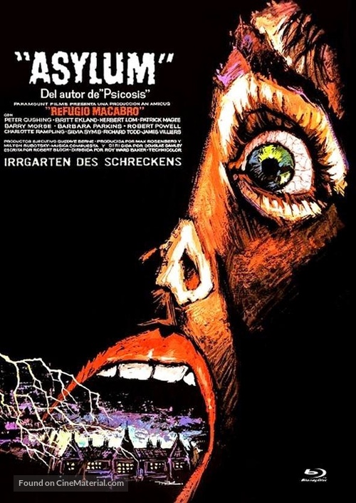 Asylum - German Blu-Ray movie cover