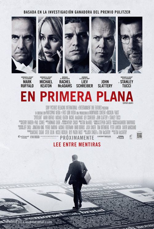 Spotlight - Argentinian Movie Poster