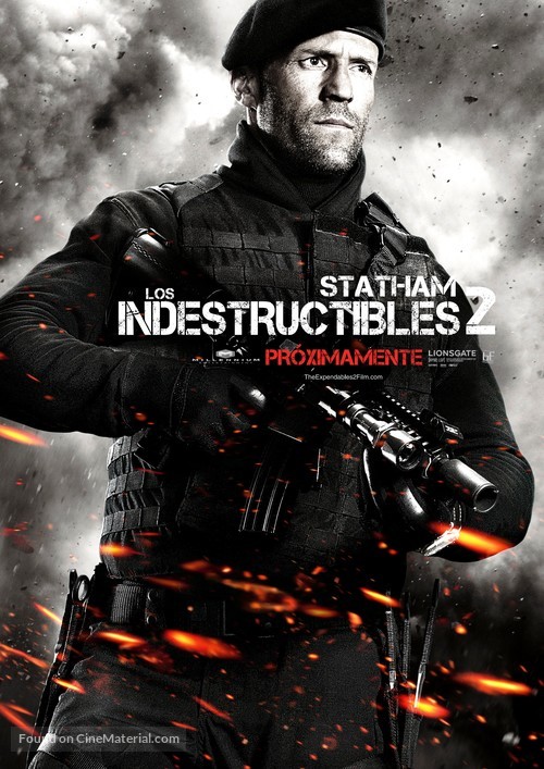 The Expendables 2 - Chilean Movie Poster