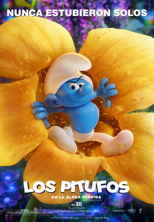 Smurfs: The Lost Village - Argentinian Movie Poster