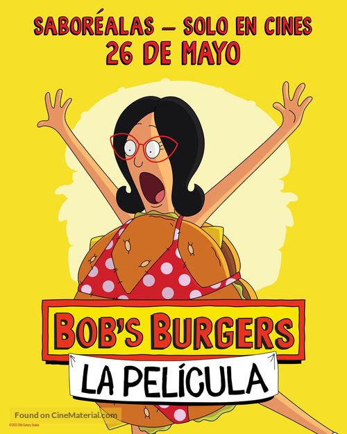 The Bob&#039;s Burgers Movie - Argentinian Movie Poster