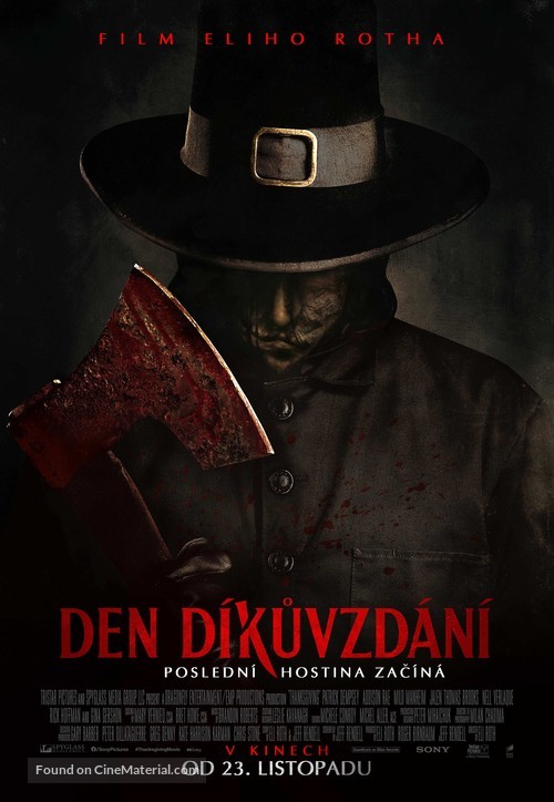 Thanksgiving - Czech Movie Poster