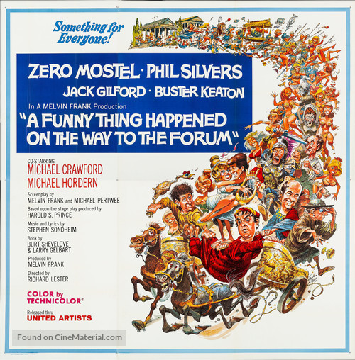 A Funny Thing Happened on the Way to the Forum - Movie Poster