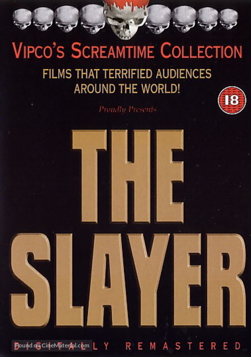 The Slayer - British Movie Cover