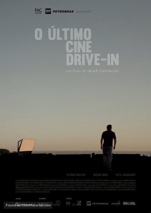 O &Uacute;ltimo Cine Drive-in - Brazilian Movie Poster