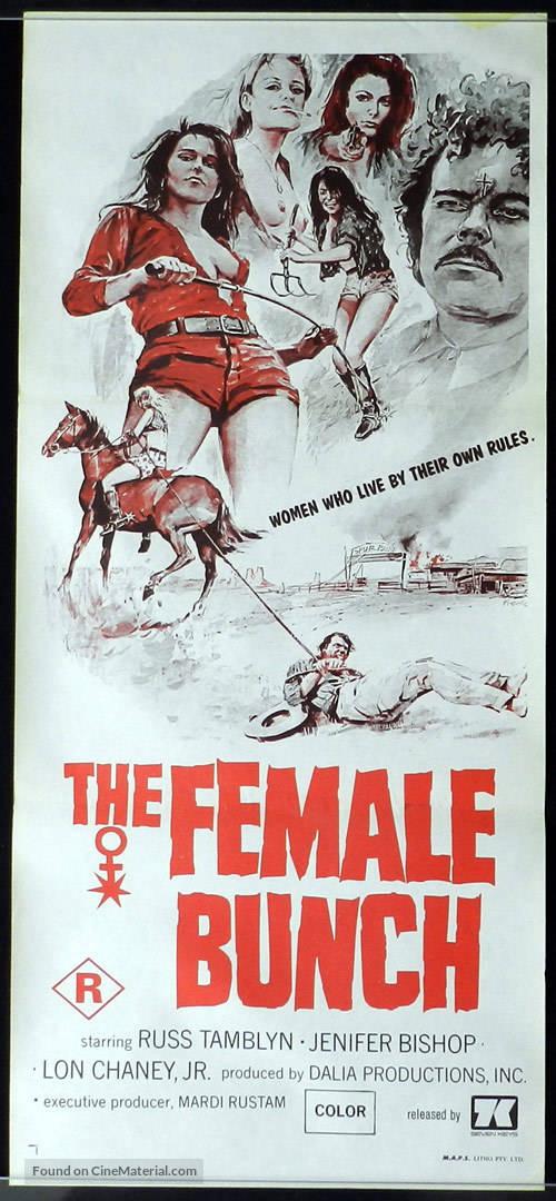 The Female Bunch - Australian Movie Poster