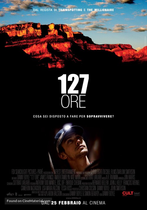 127 Hours - Italian Movie Poster
