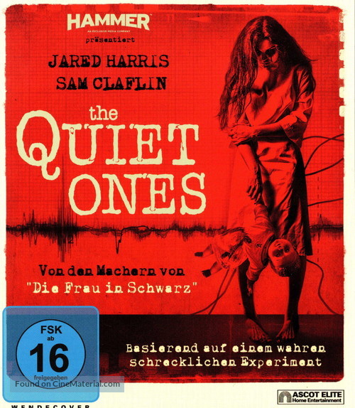 The Quiet Ones - German Blu-Ray movie cover