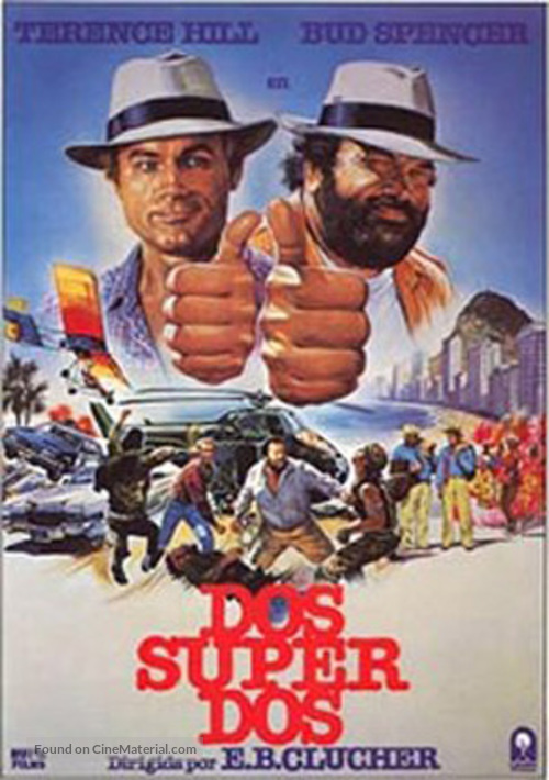 Non c&#039;&eacute; due senza quattro - Spanish DVD movie cover