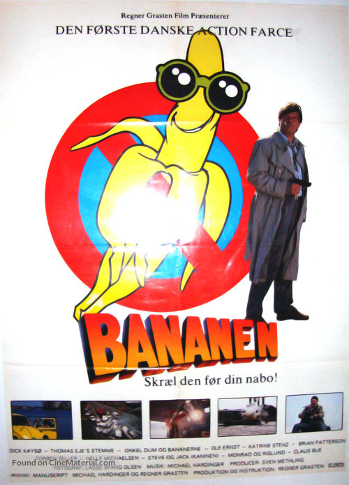Bananen - Skr&aelig;l den f&oslash;r din nabo - Danish Movie Poster