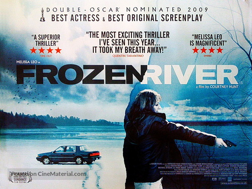 Frozen River - British Movie Poster