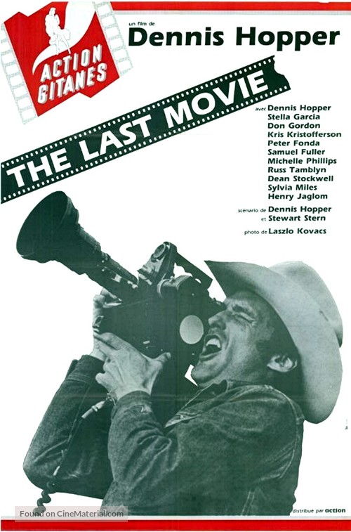The Last Movie - French Movie Poster
