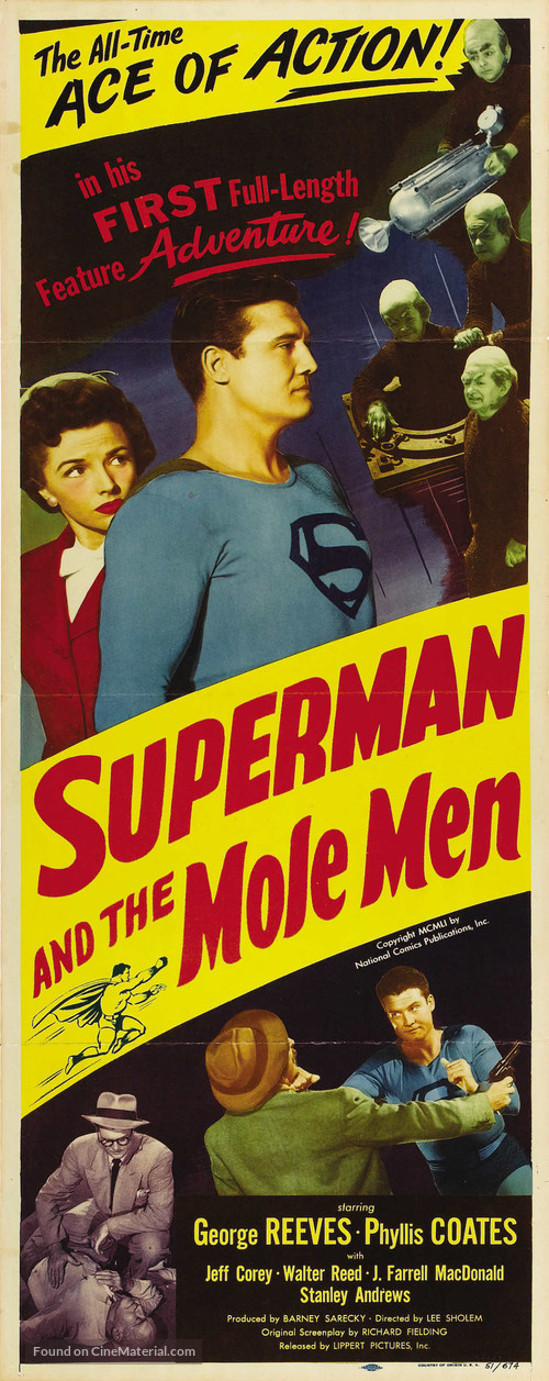 Superman and the Mole Men - Movie Poster