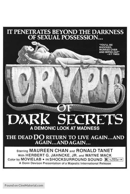 Crypt of Dark Secrets - Movie Poster