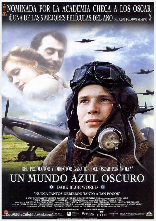 Tmavomodr&yacute; svet - Spanish Movie Poster