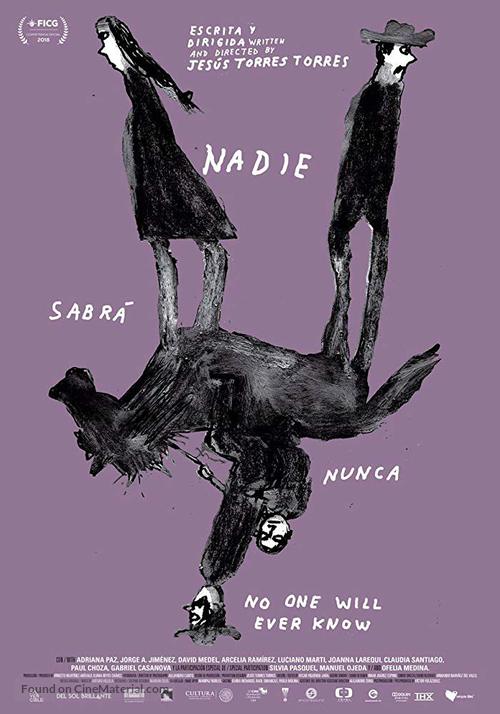 Nadie sabr&aacute; nunca - Mexican Movie Poster