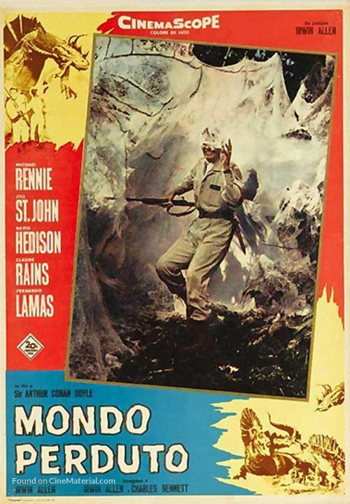 The Lost World - Italian poster