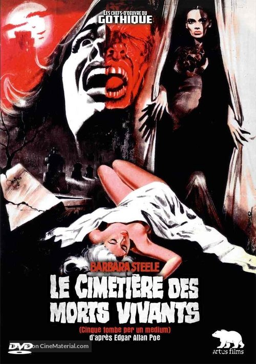 5 tombe per un medium - French Movie Poster