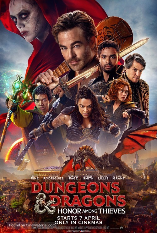 Dungeons &amp; Dragons: Honor Among Thieves - South African Movie Poster