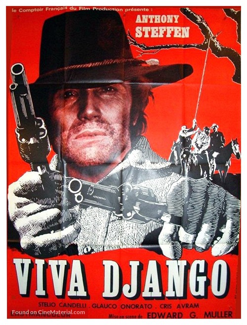 W Django! - French Movie Poster