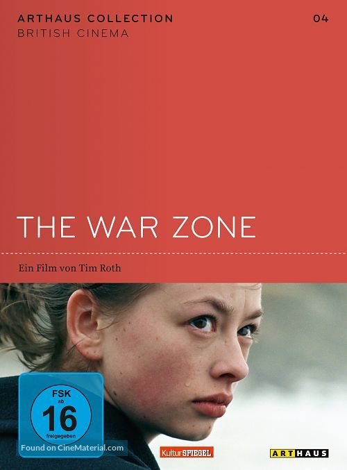 The War Zone - German Movie Cover