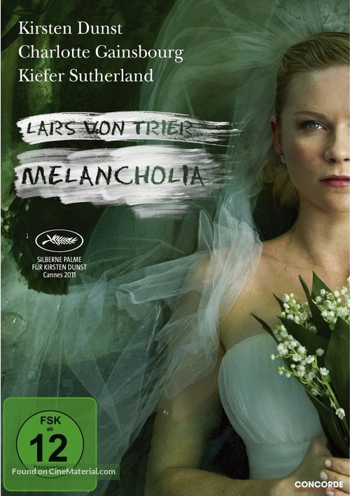Melancholia - German DVD movie cover
