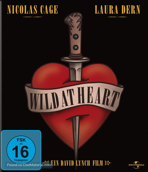 Wild At Heart - German Blu-Ray movie cover