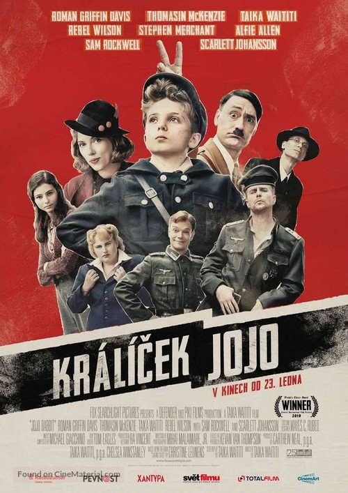 Jojo Rabbit - Czech Movie Poster