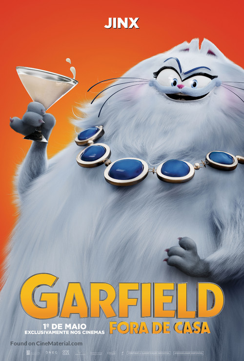 The Garfield Movie - Brazilian Movie Poster