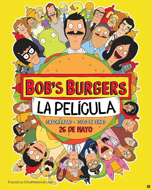 The Bob&#039;s Burgers Movie - Argentinian Movie Poster