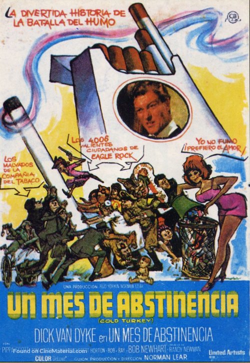 Cold Turkey - Spanish Movie Poster