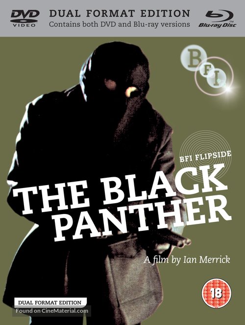 The Black Panther - British Blu-Ray movie cover