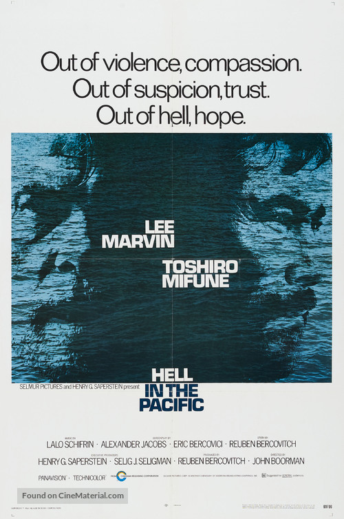 Hell in the Pacific - Movie Poster
