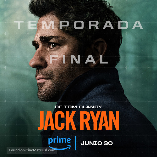 &quot;Tom Clancy&#039;s Jack Ryan&quot; - Argentinian Movie Poster
