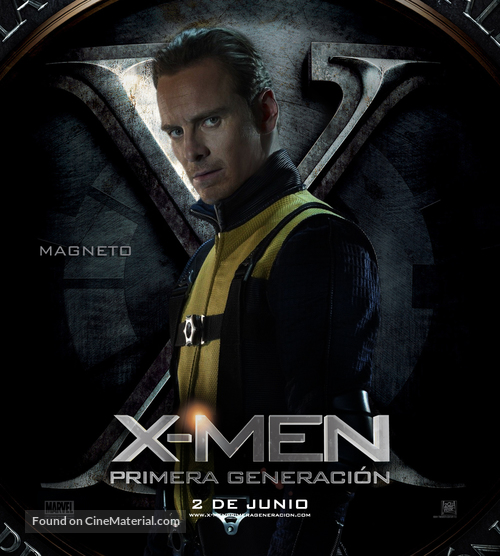 X-Men: First Class - Chilean Movie Poster