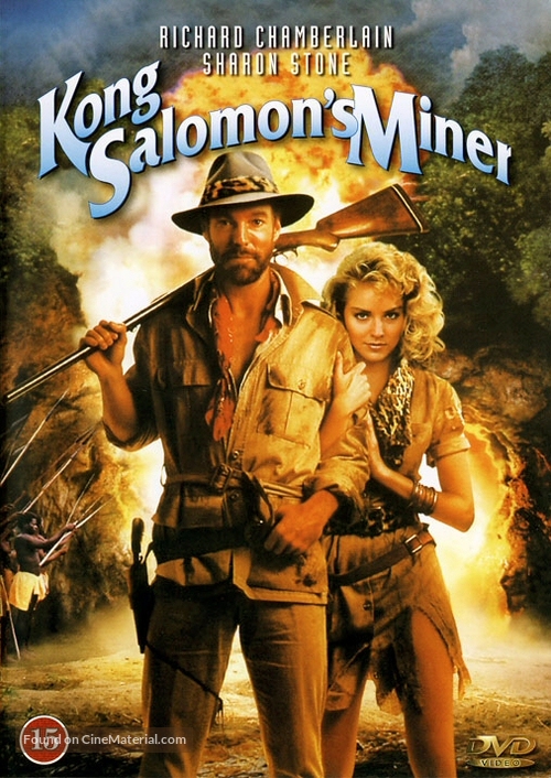 King Solomon&#039;s Mines - Danish DVD movie cover