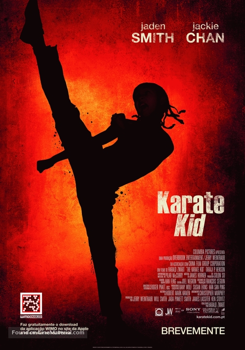 The Karate Kid - Portuguese Movie Poster