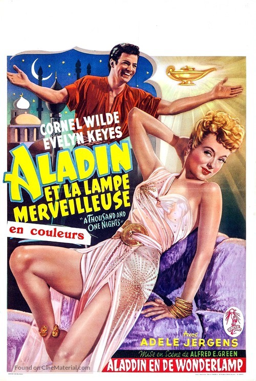 A Thousand and One Nights - Belgian Movie Poster