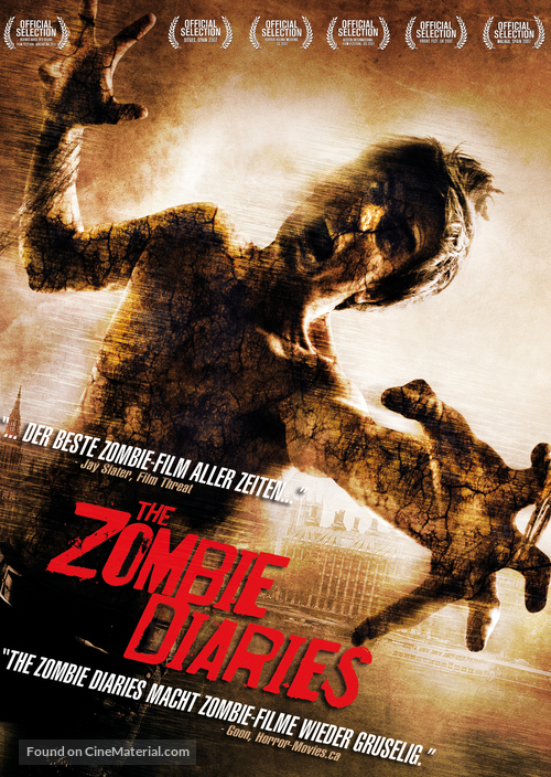 The Zombie Diaries - German Movie Cover